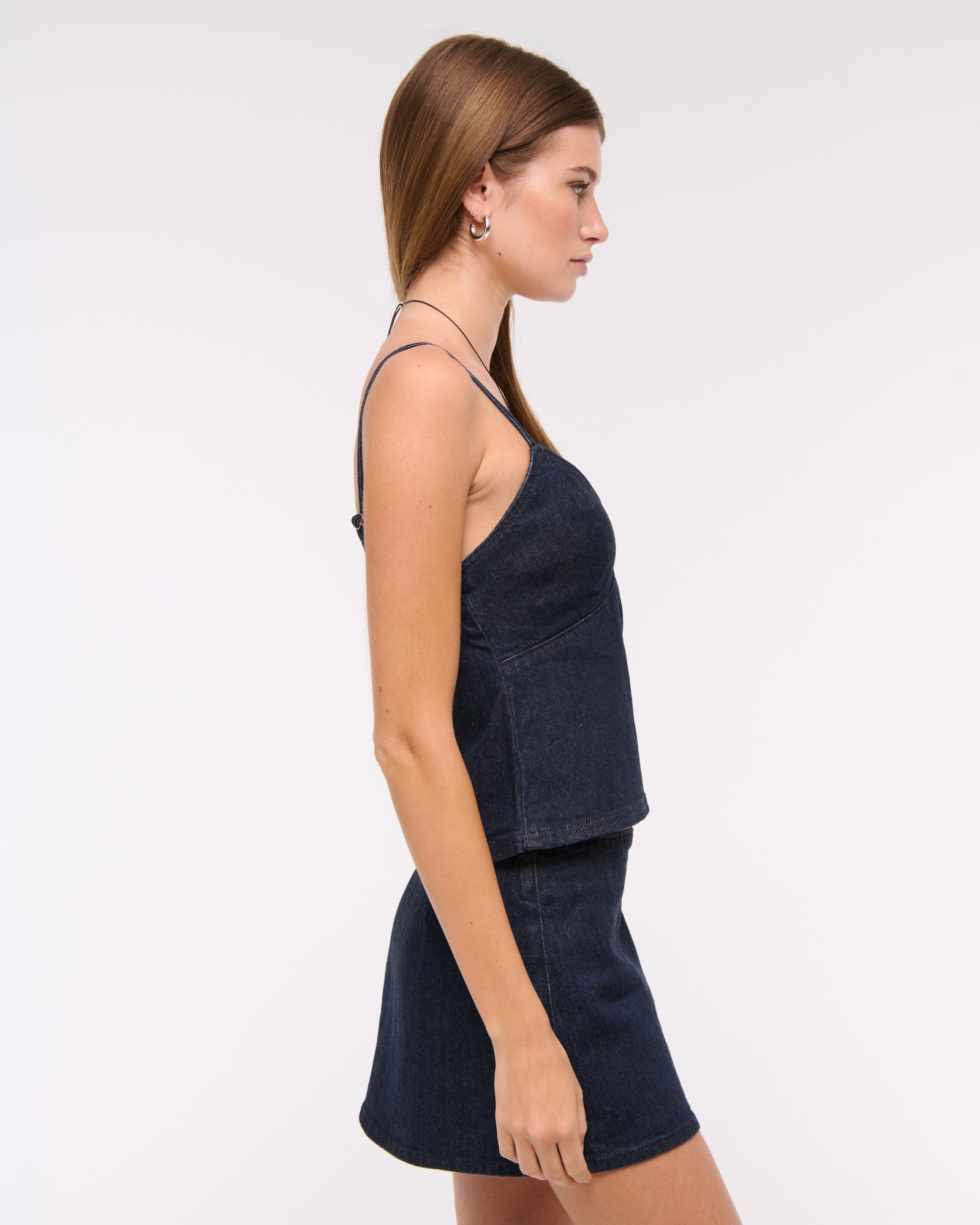 Denim Babydoll Cami