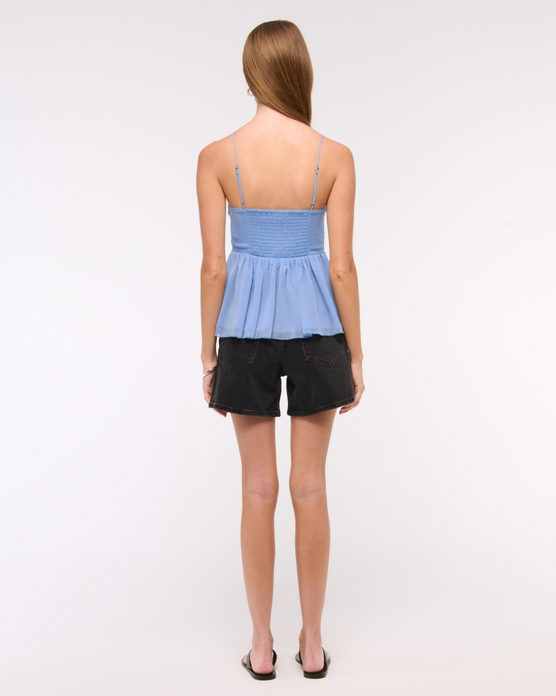 V-Neck Ruched Cami