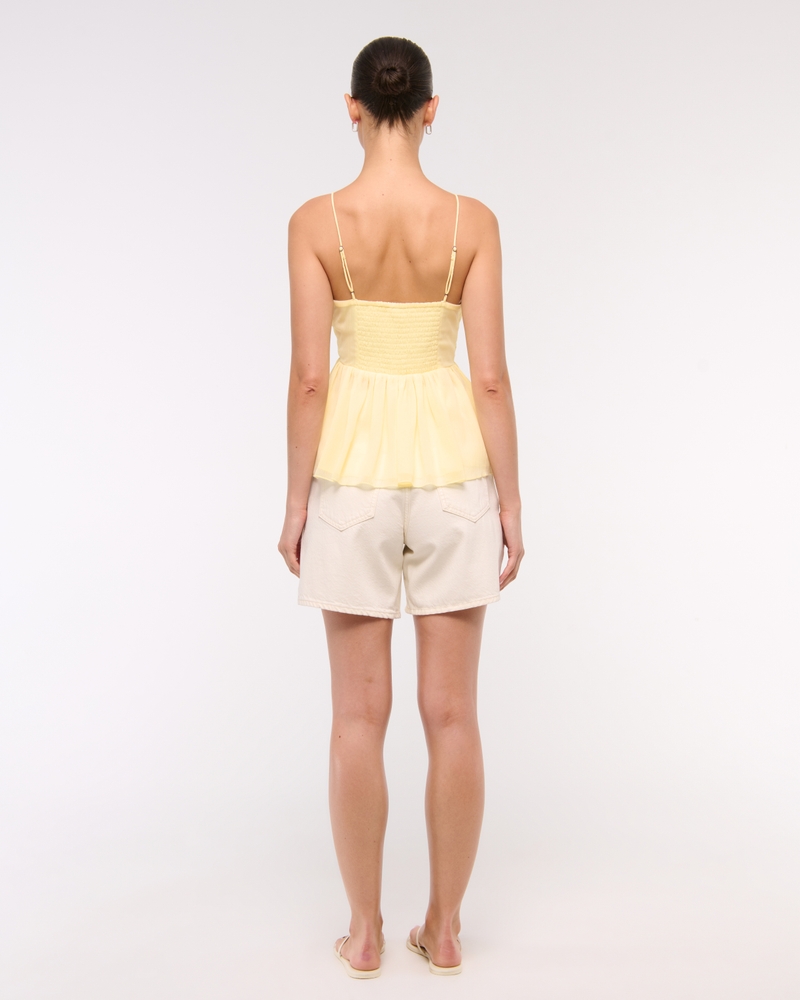 V-Neck Ruched Cami