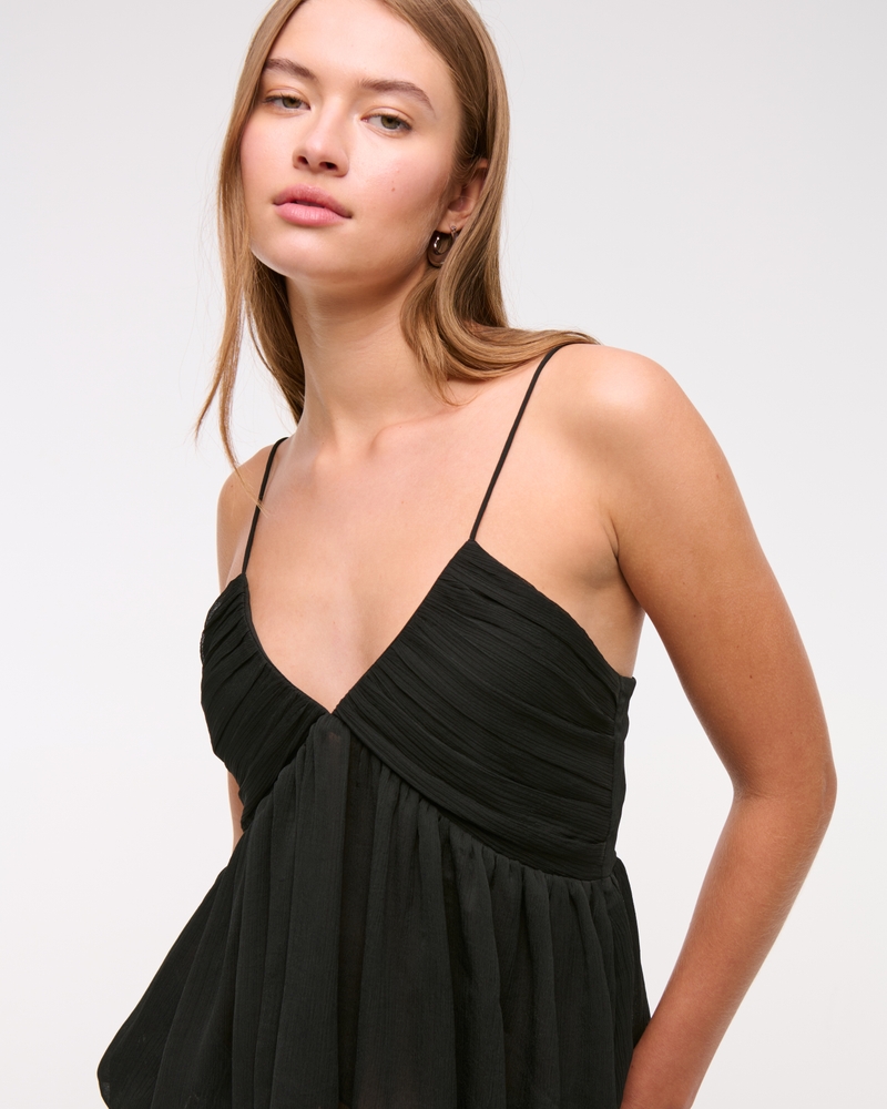 V-Neck Ruched Cami