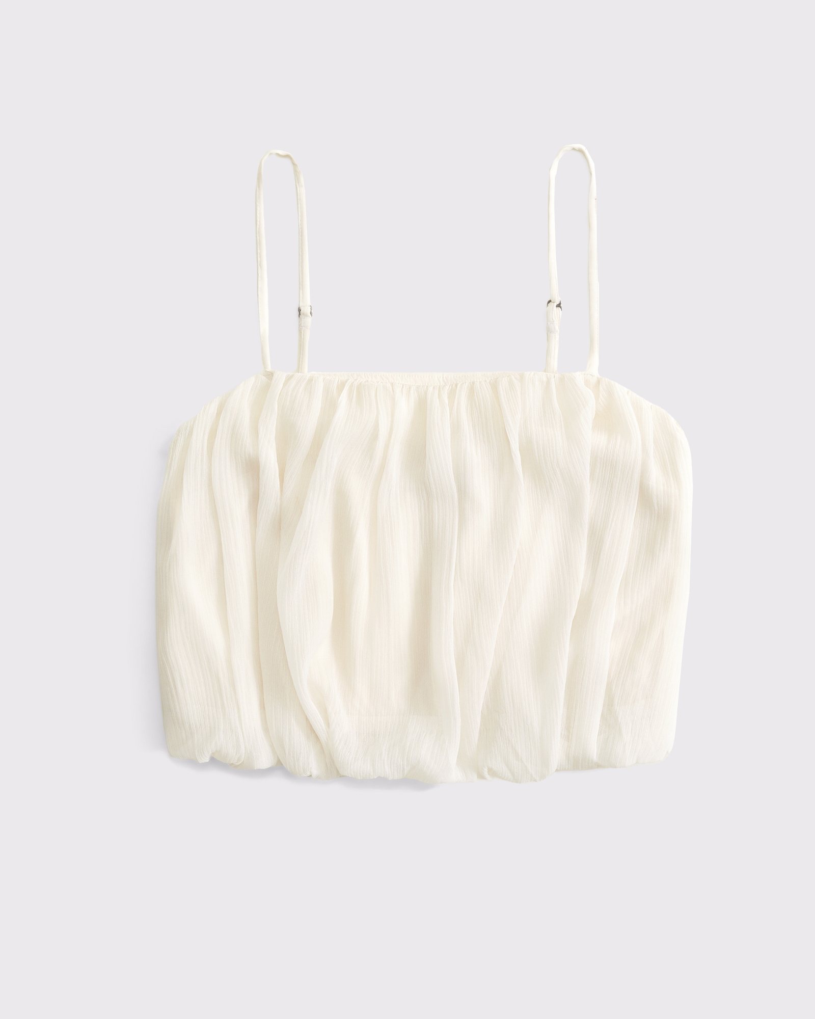 Sheer Bubble Hem Cami