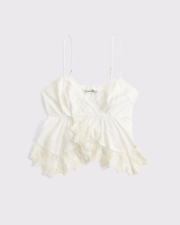 Babydoll Lace-Trim Cami