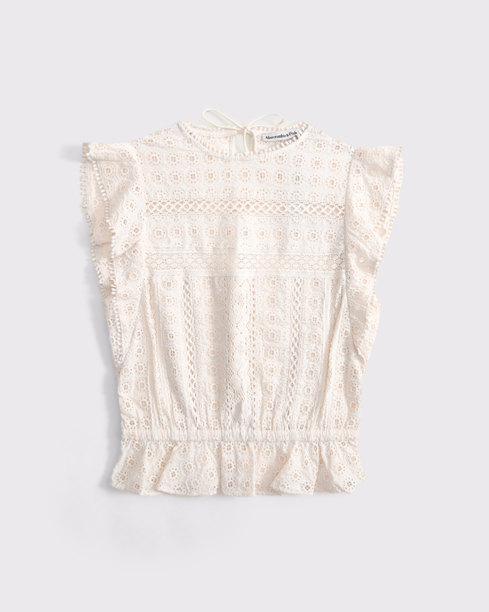 Angel Sleeve Lace Top