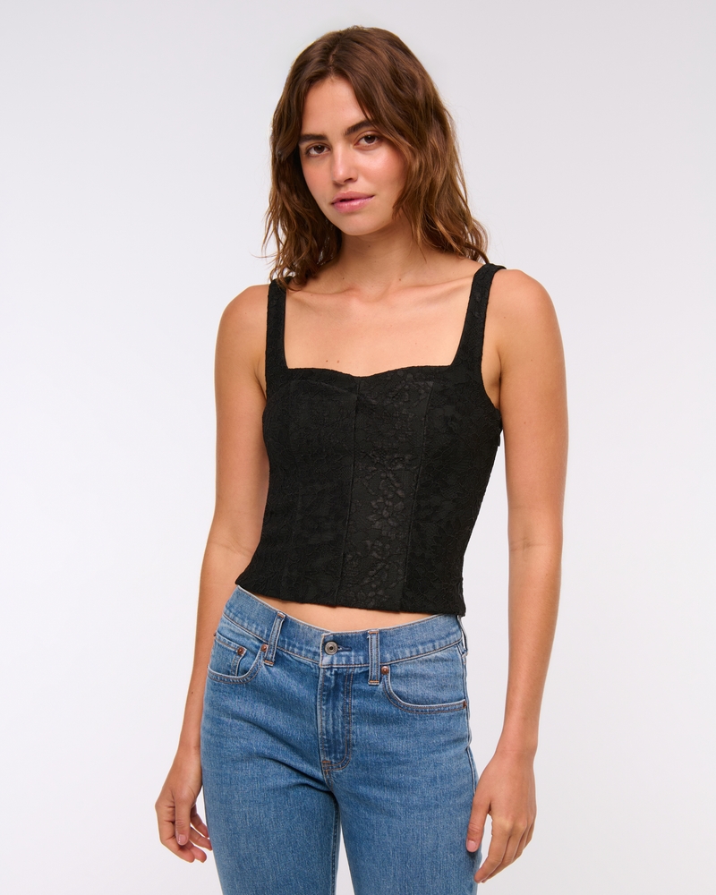 Tie-Front V-Neck Cami