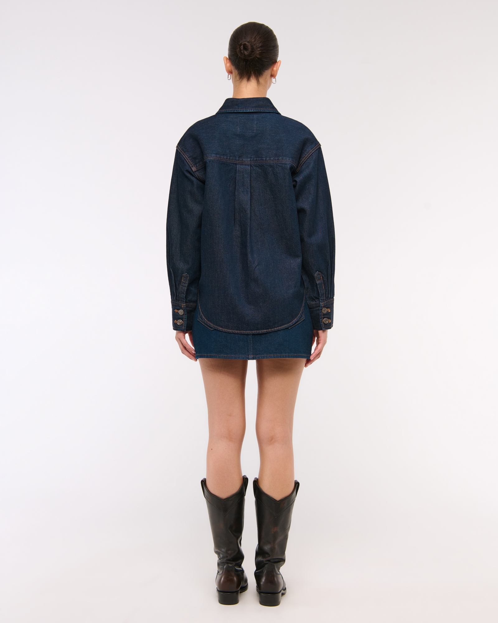 Oversized Denim Shirt