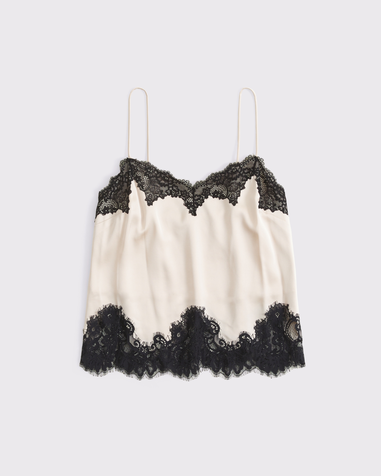 Lace and Satin Cami