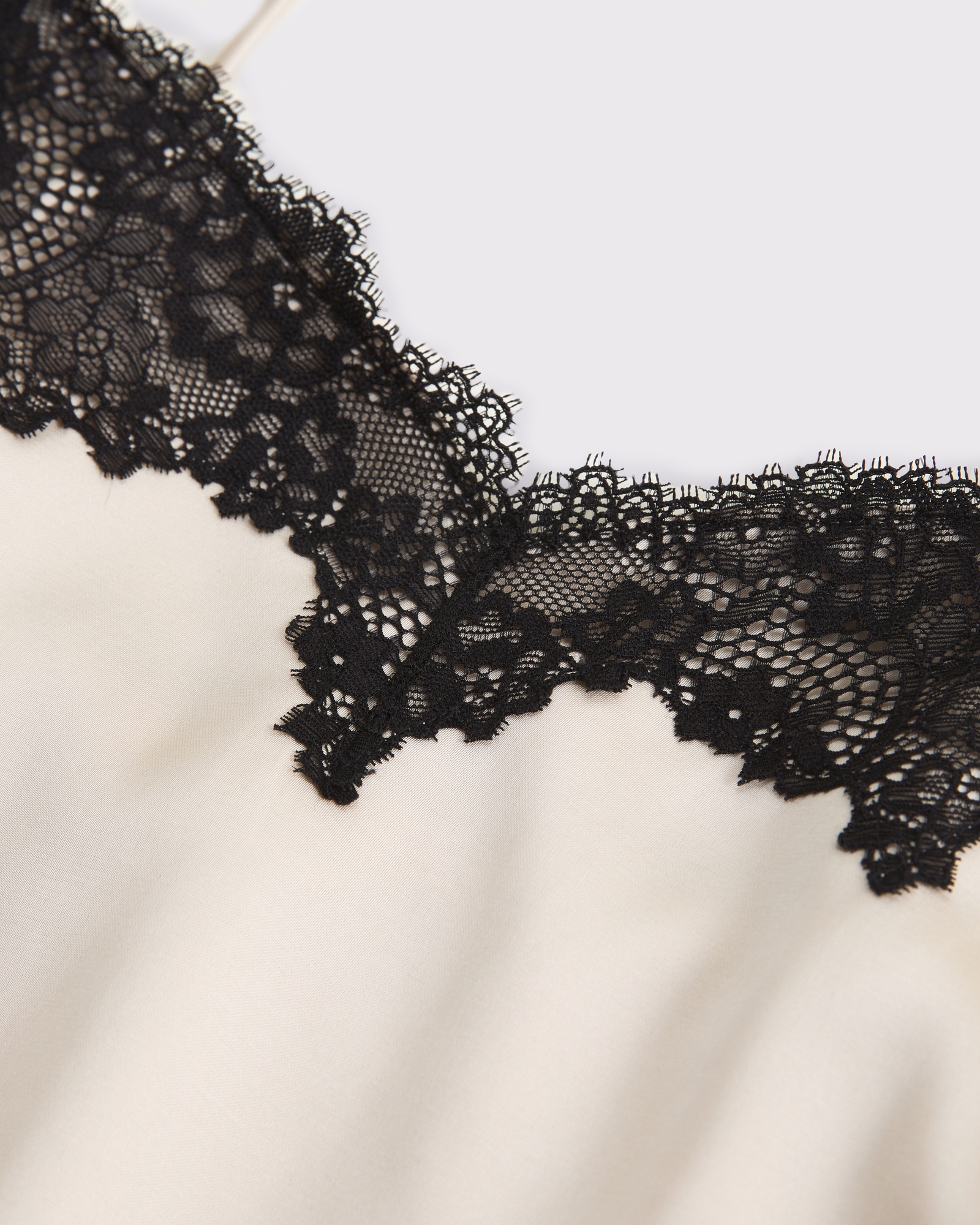 Lace and Satin Cami