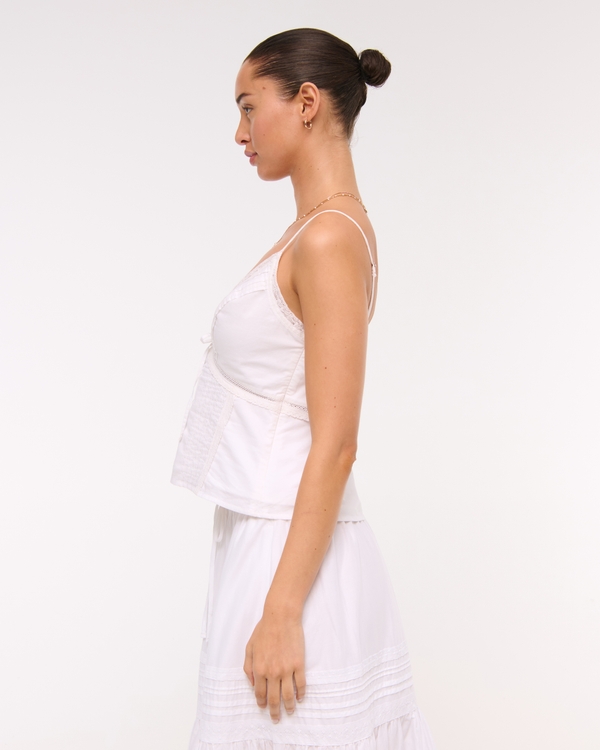 A&F Bella Tie-Front Cami