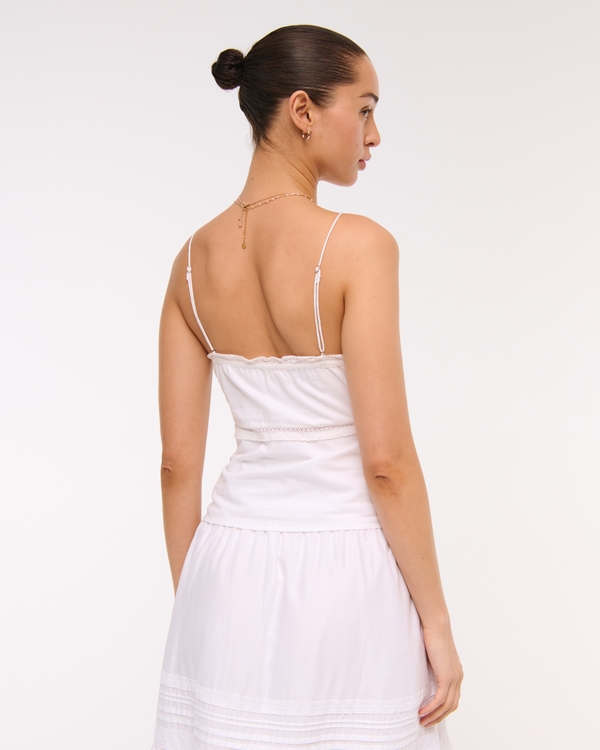 A&F Bella Tie-Front Cami