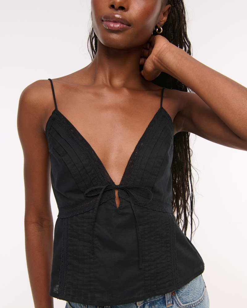 The A&F Bella Tie-Front Cami
