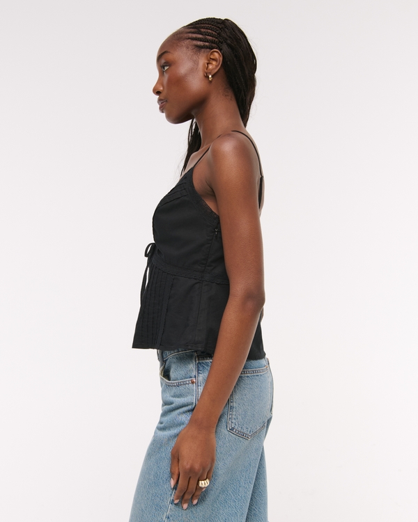 A&F Bella Tie-Front Cami