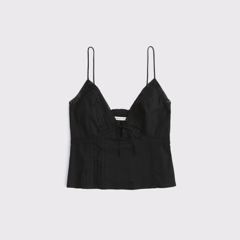 Женские топы Abercrombie & Fitch A&F Bella Tie-Front Cami