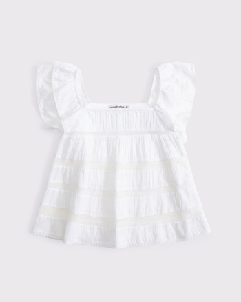Ruffle Babydoll Top