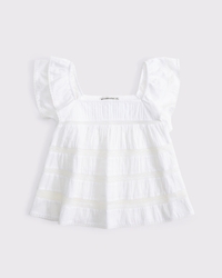 Ruffle Babydoll Top