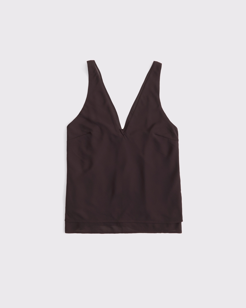 V-Neck Scarf Cami