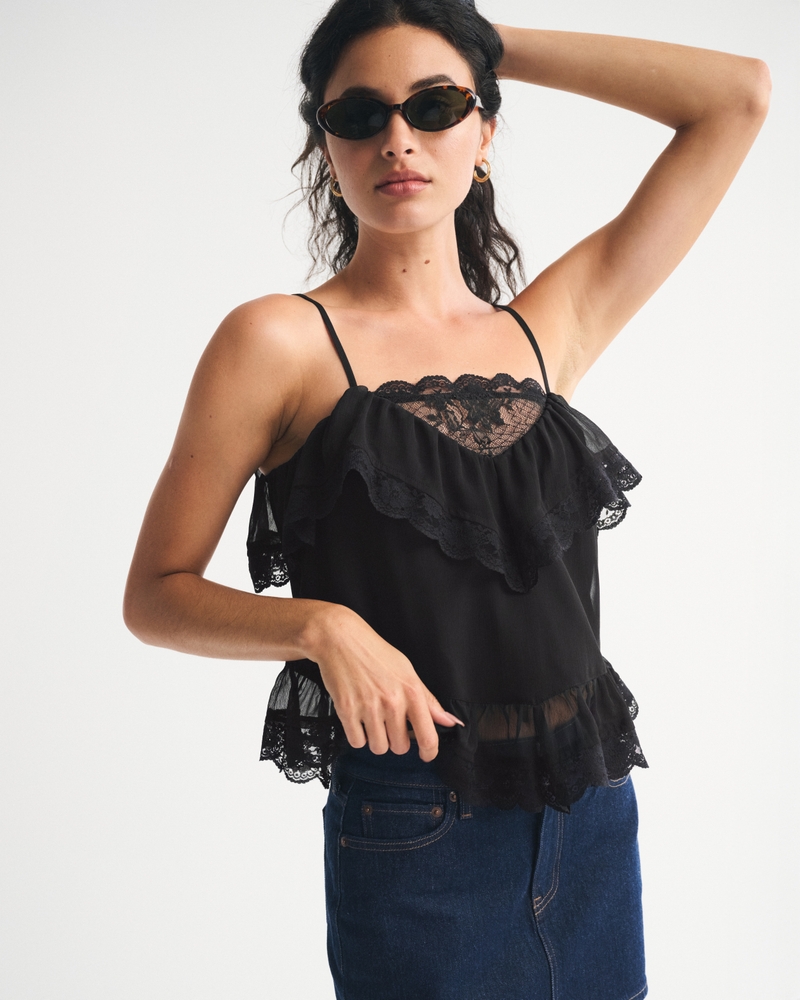 Sheer Lace Cami