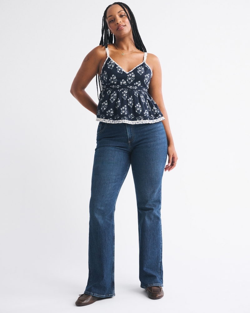 Pintuck Babydoll Cami