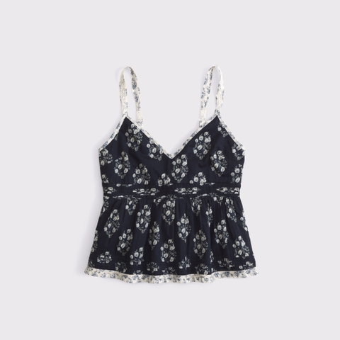 Бэби-долл Pintuck, с топом на бретелях — Abercrombie & Fitch