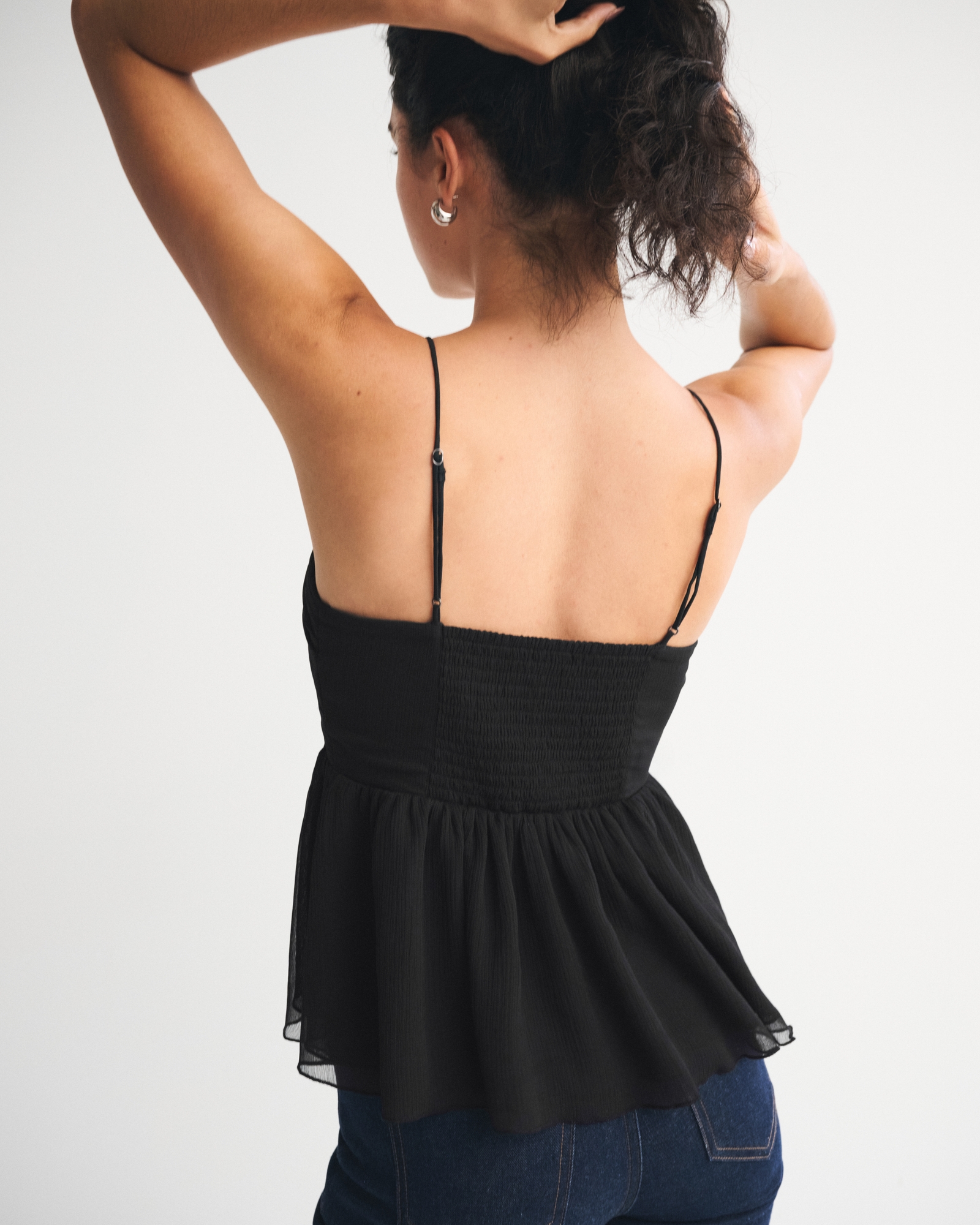 V-Neck Ruched Cami