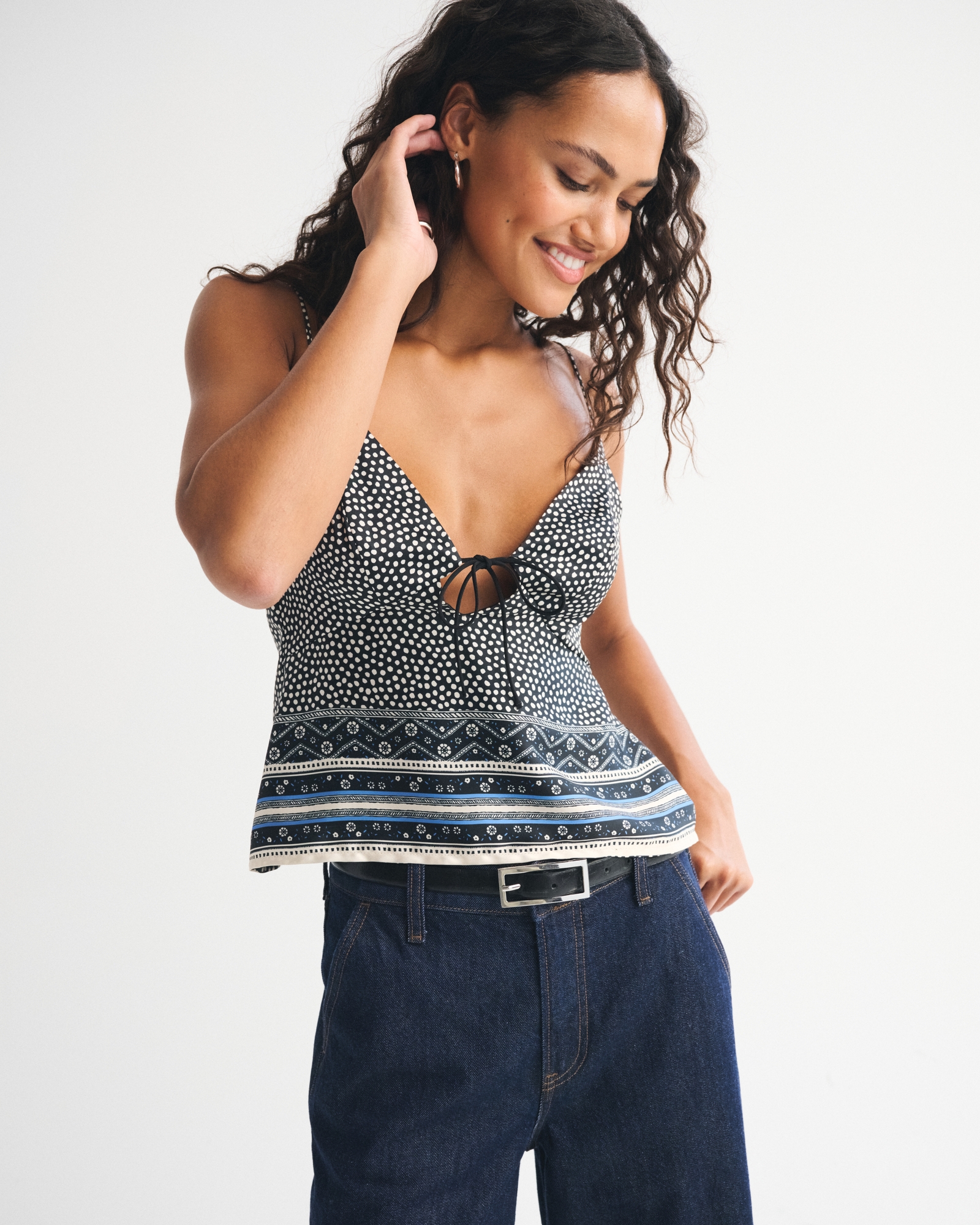 The A&F Bella Tie-Front Cami