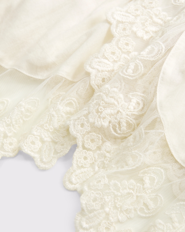 Babydoll Lace-Trim Cami