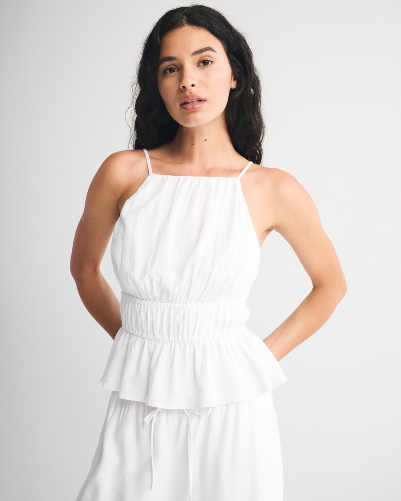 Smocked Halter Top