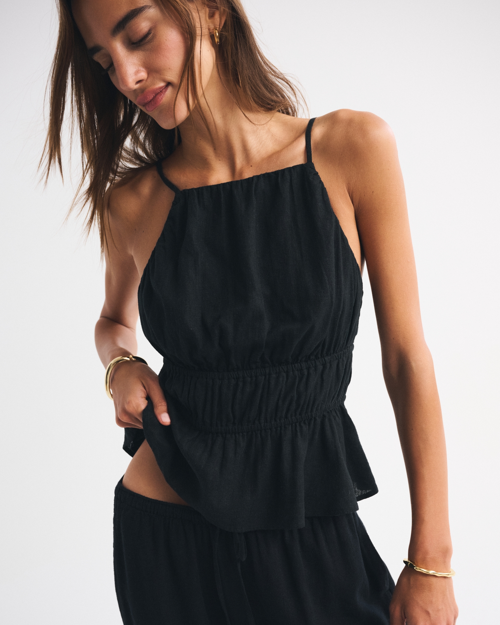 Smocked Halter Top