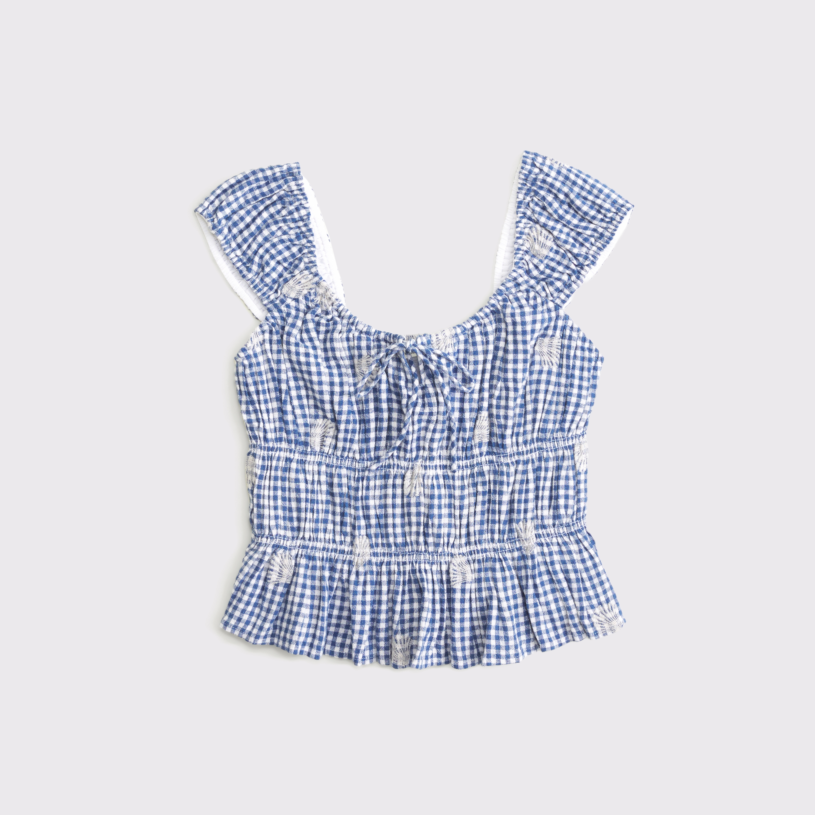 トップス MELT THE LADY bumpy smocking bare tops Kai Smocked Top – FOXBLOOD