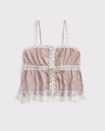Lace-Trim Button-Through Cami from Abercrombie & Fitch - $34.99