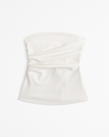 Strapless Side Ruched Top from Abercrombie & Fitch - $34.99