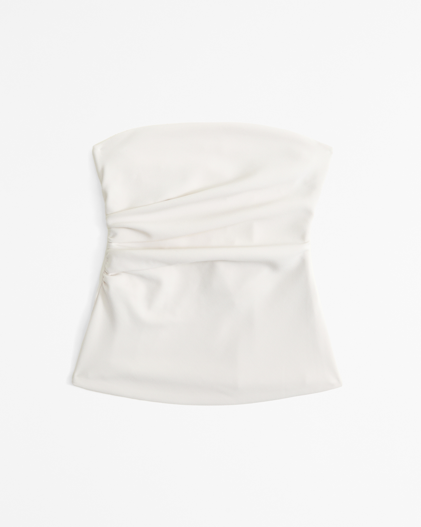 Strapless Side Ruched Top