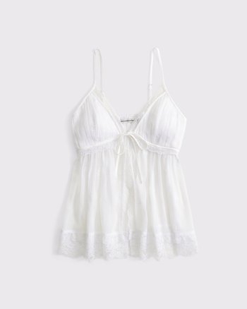 Bra-Free Lace-Trim Flyaway Cami from Abercrombie & Fitch - $54.99