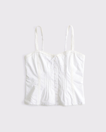 Bra-Free Pintuck Sweetheart Cami from Abercrombie & Fitch - $44.99
