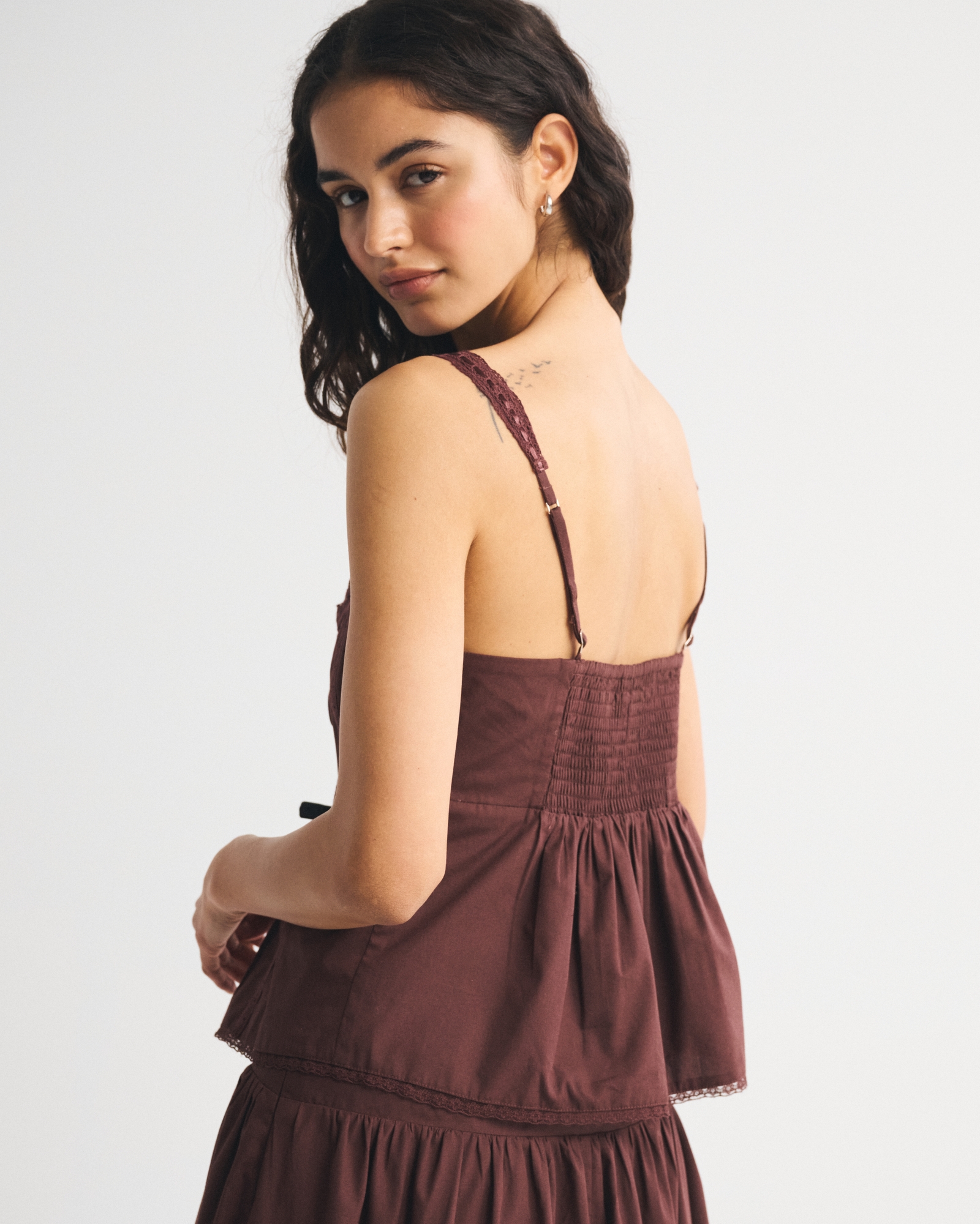 Bra-Free Pintuck Sweetheart Cami