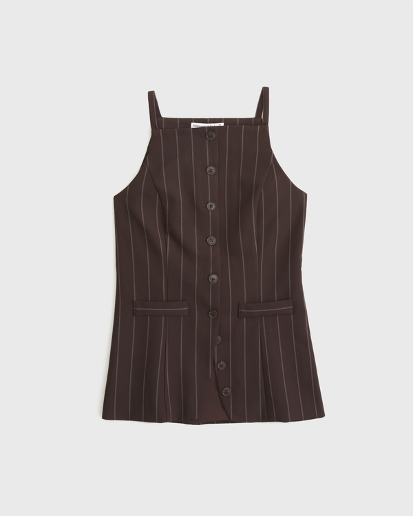 Tie-Back Button-Through Vest
