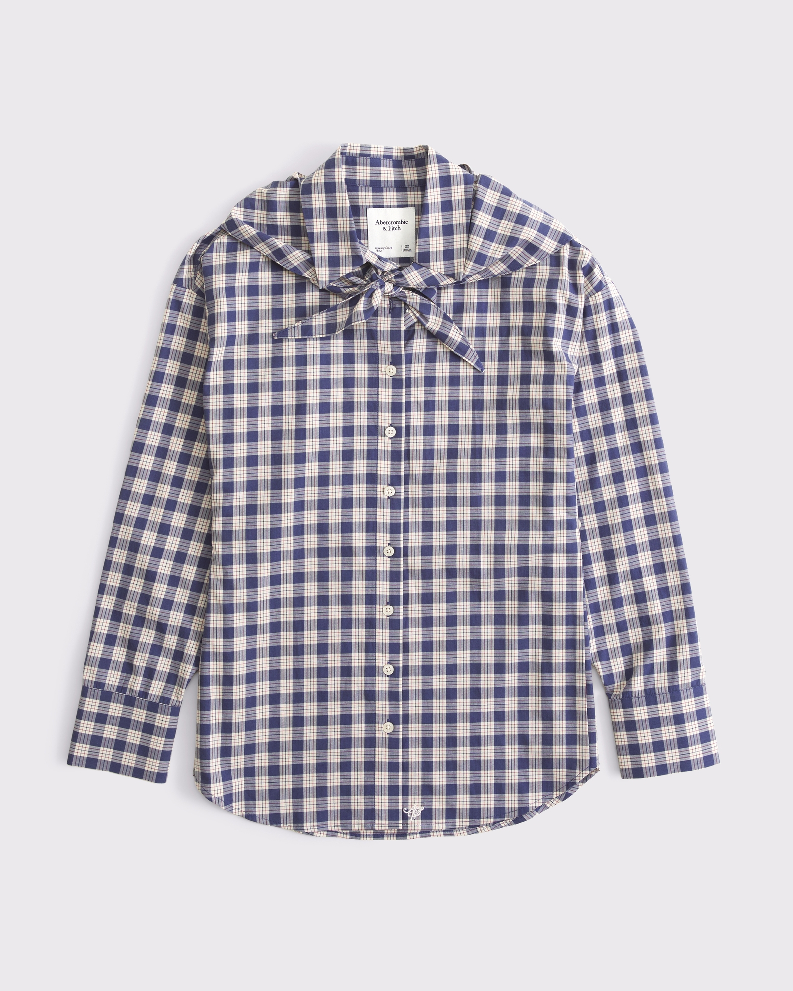 Oversized Shirt & Scarf