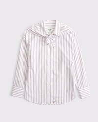 Oversized Shirt & Scarf