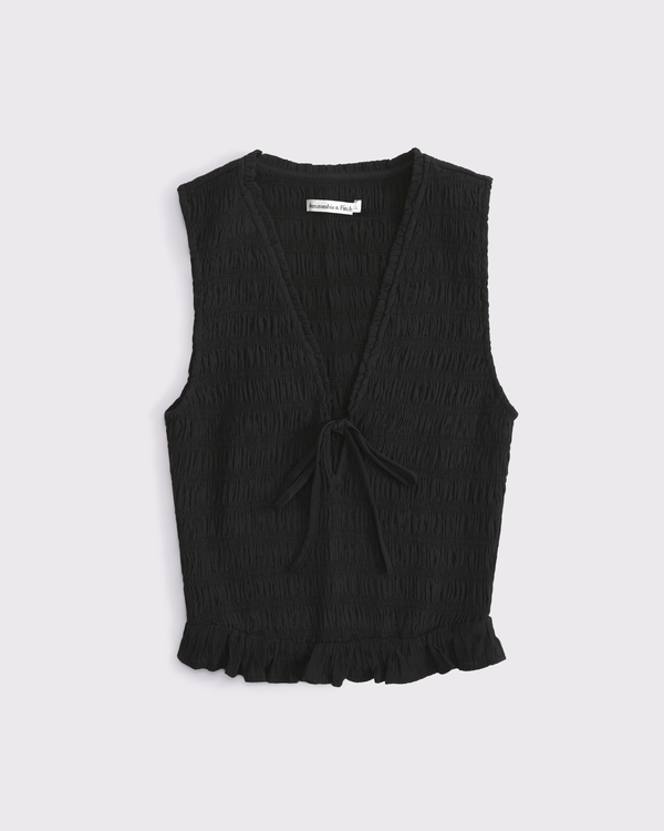 Pleated Belted Mini Skort