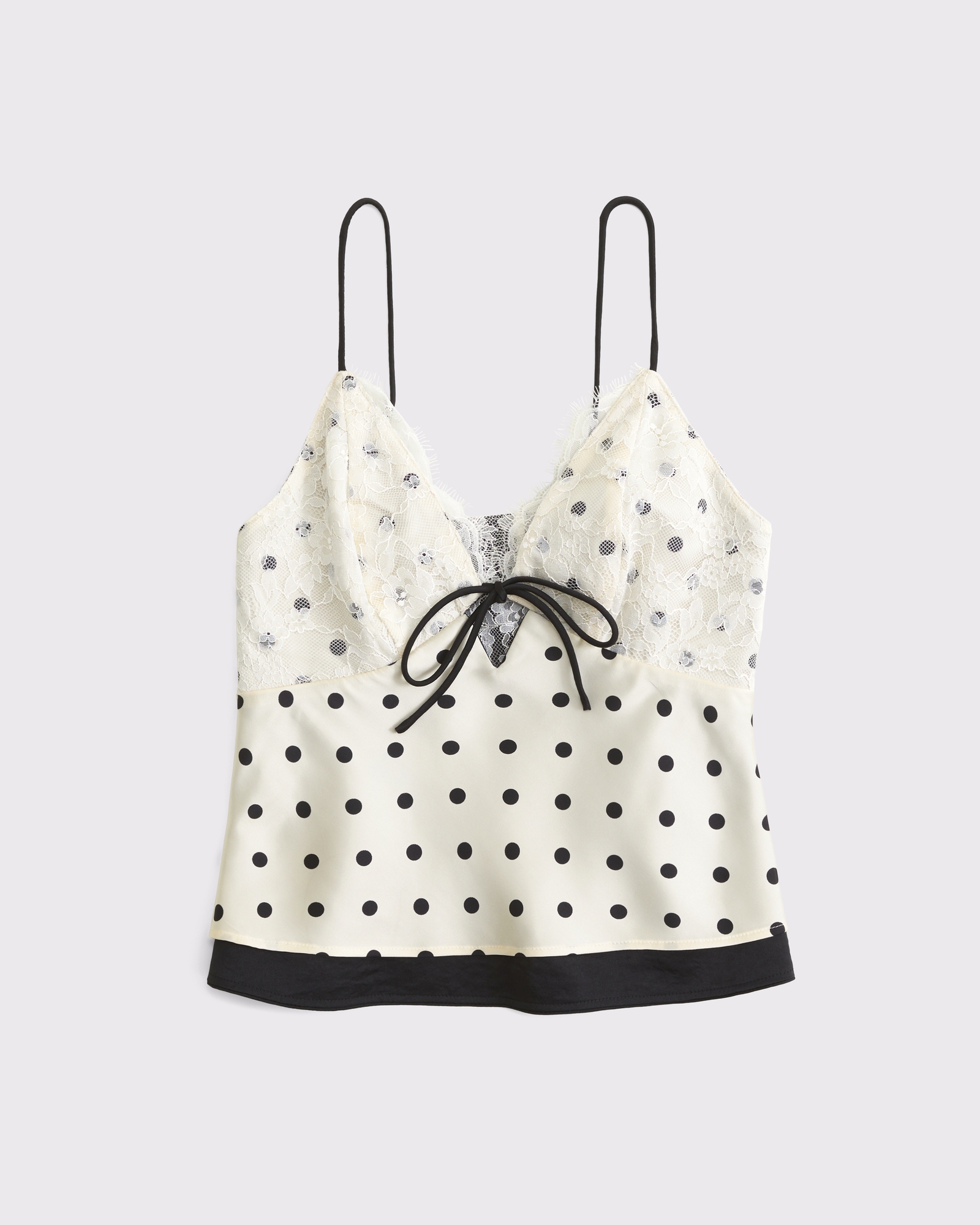 A&F Bella 2-in-1 Reversible Tie-Front Cami