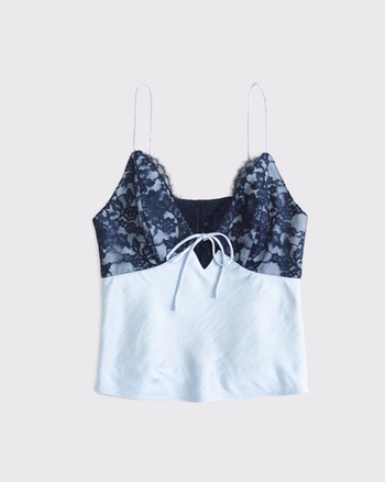A&F Bella 2-in-1 Reversible Tie-Front Cami from Abercrombie & Fitch - $70
