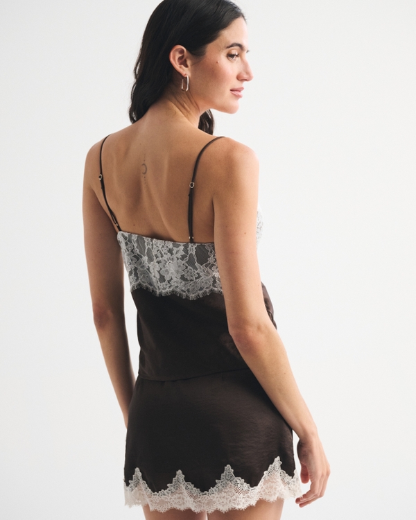 A&F Bella 2-in-1 Reversible Tie-Front Cami