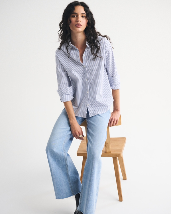 Women's Button-Up Shirts | Abercrombie & Fitch