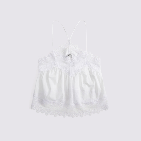 Женские топы Abercrombie & Fitch Lace-Trim Cami Top