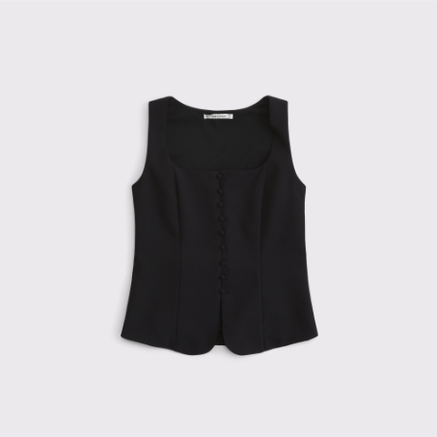 Женские жилеты Abercrombie & Fitch Long-Length Button-Through Vest