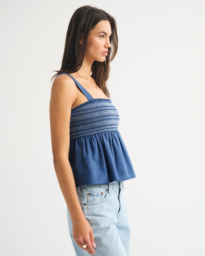 2-in-1 Convertible Smocked Top - thumbnail 9