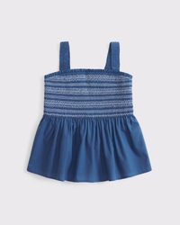 2-in-1 Convertible Smocked Top