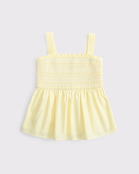 2-in-1 Convertible Smocked Top
