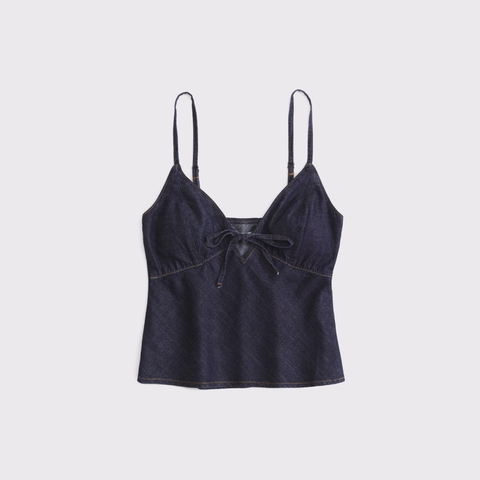 Бра Tie-Front, с топом на бретелях — Abercrombie & Fitch