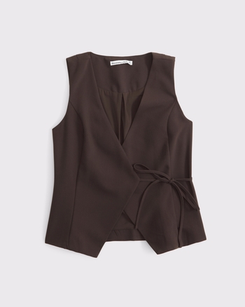 Wrap-Front Vest from Abercrombie & Fitch - $65