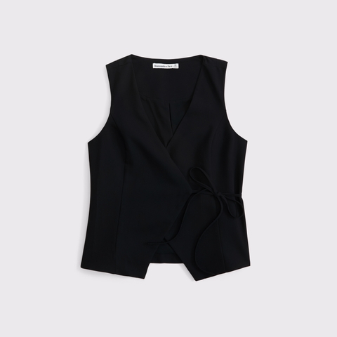 Женские жилеты Abercrombie & Fitch Wrap-Front Vest